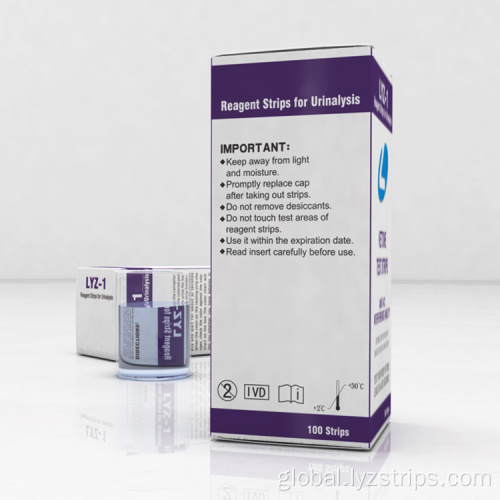 Ketone Test Strips Rapid diagnostic test reagent for hospital Supplier